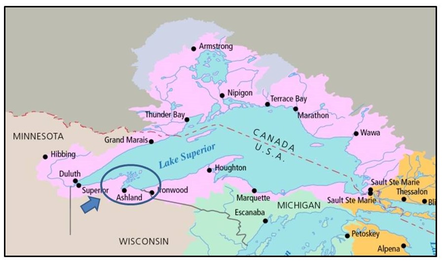 Apostle Islands map (2)